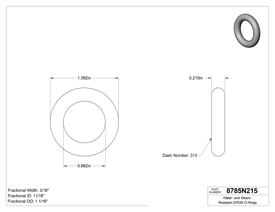 Technical drawing - 8785N215